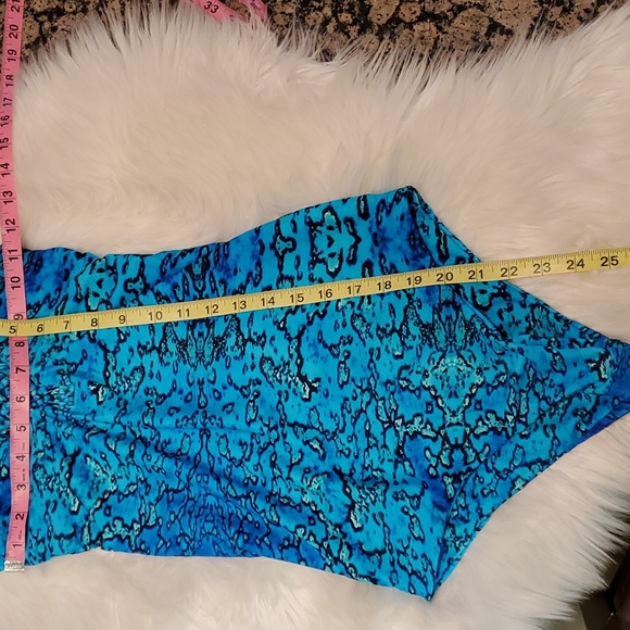 Mikoh Blue Moorea One-piece Swimsuit Macrame Halter top - Picture 7 of 10